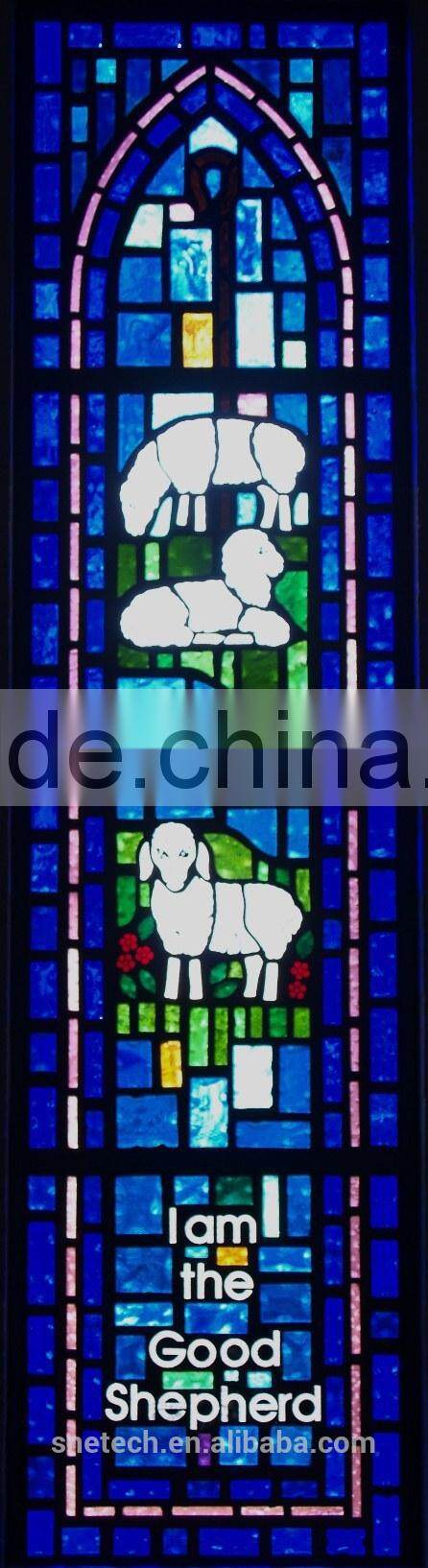 stained glass religious sysblom church window