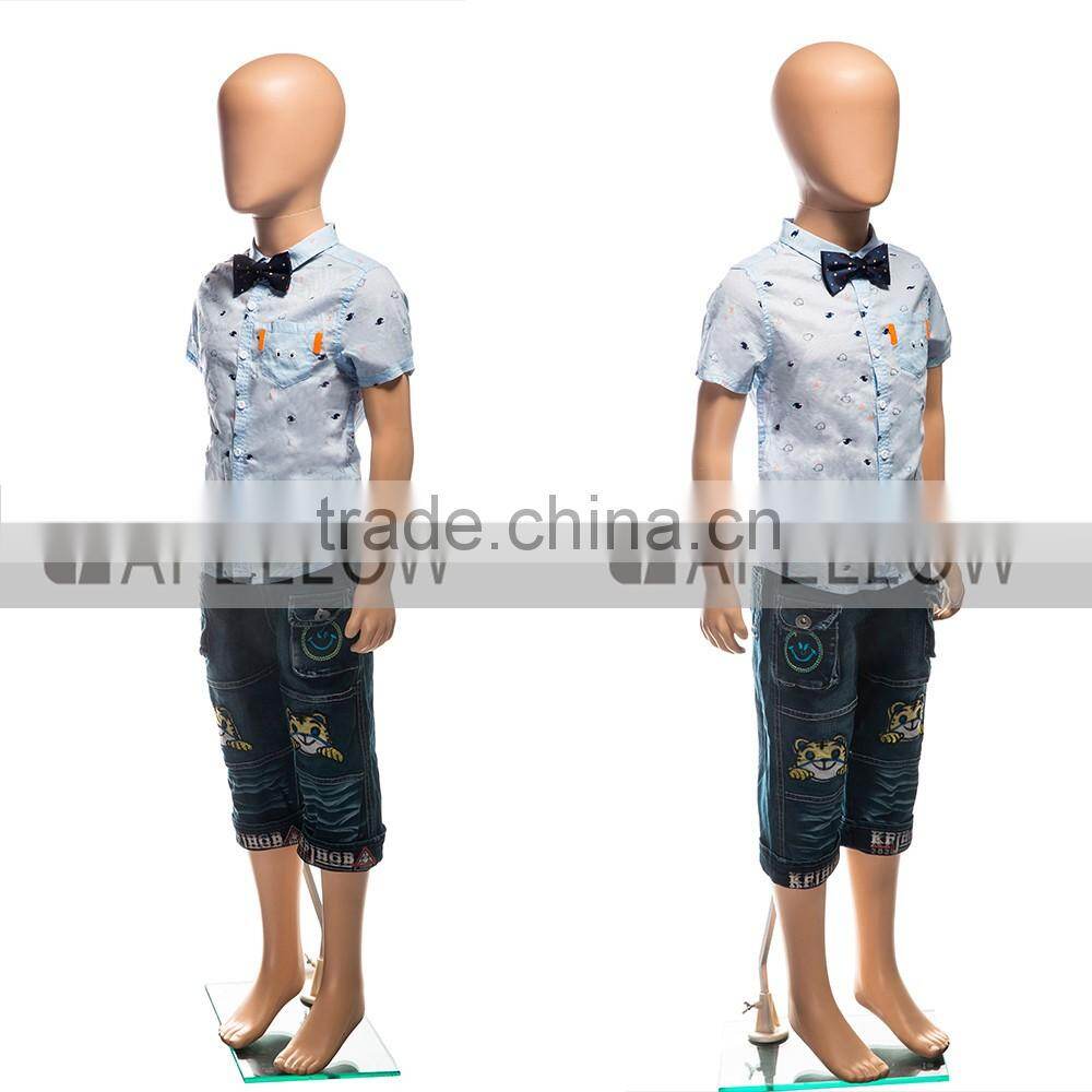 Plastic Children Mannequin Full Body Child Mannequin Realist Manikin M009-XFC02