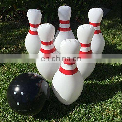 Customized kids and adults inflatable bowling balls toy games for sale