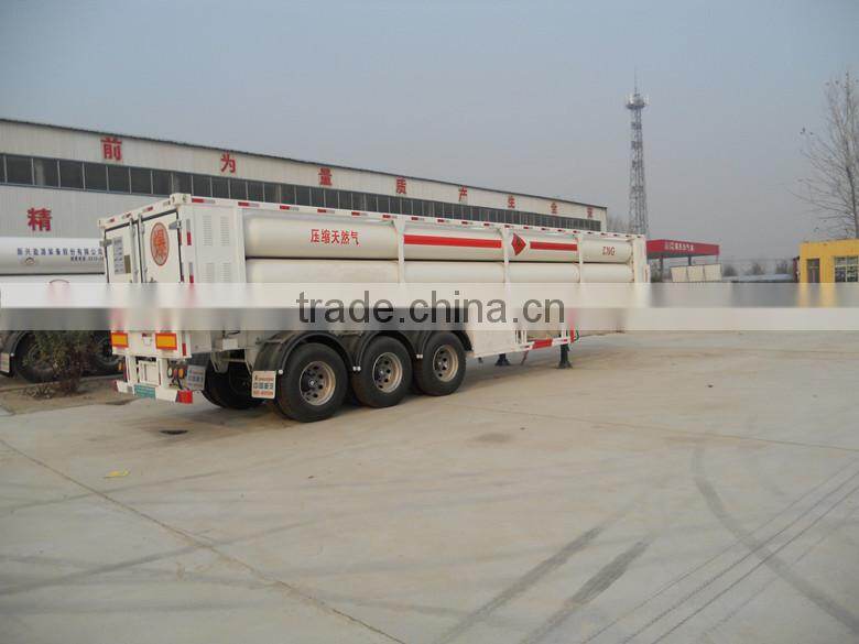 YK high safety factor CNG 8 tubes cng trailer truck