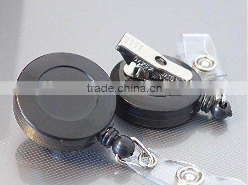 Retractable Badge Holder ID Card Holder Reel with SWIVEL-BACK Alligator Clip