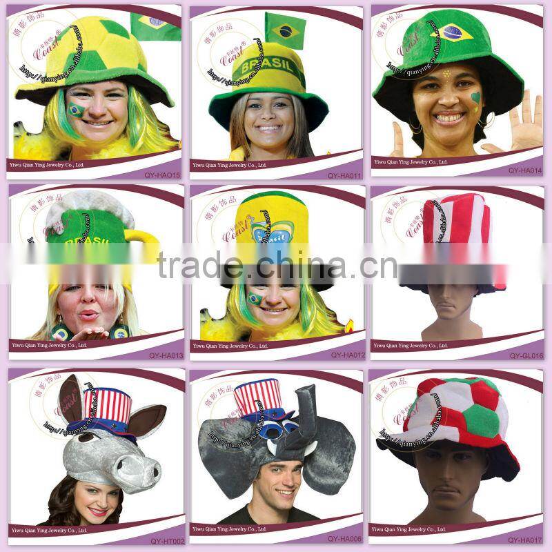 Making assorted paillette carnival funny adult party hats