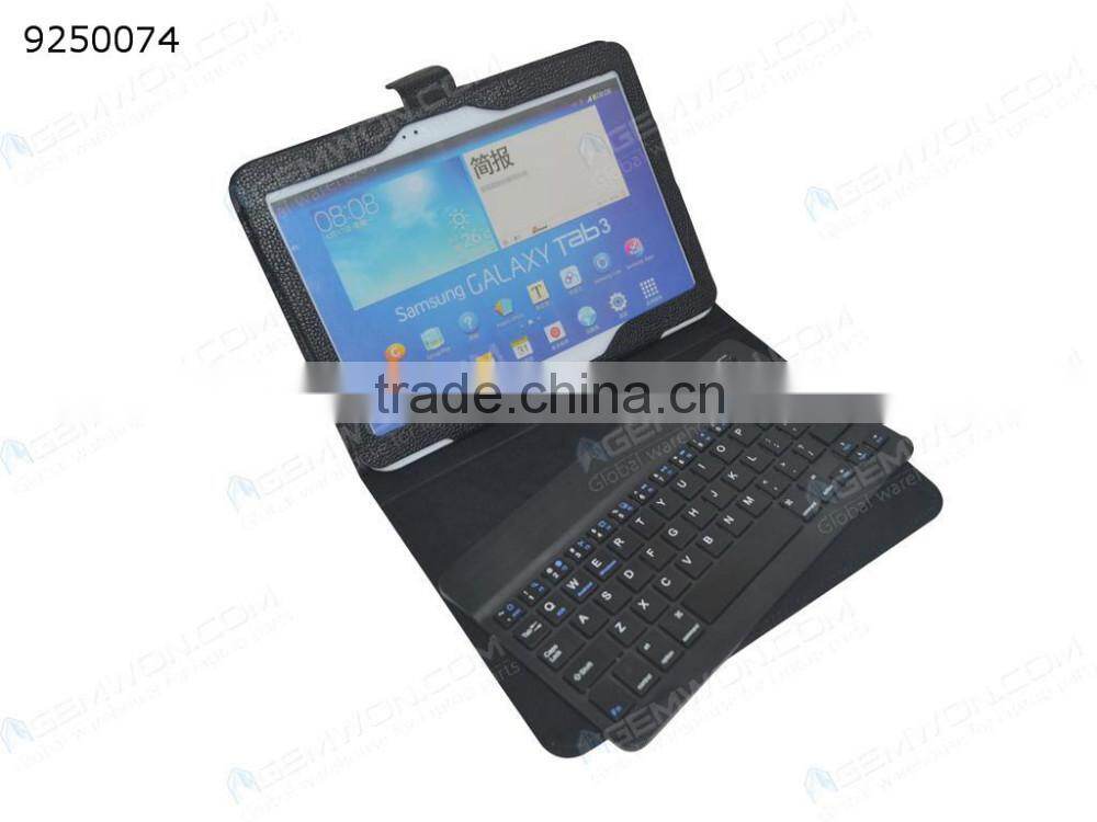 Bluetooth 3.0 Keyboard for Samsung P5200 ABS Tab 3 10.1,black