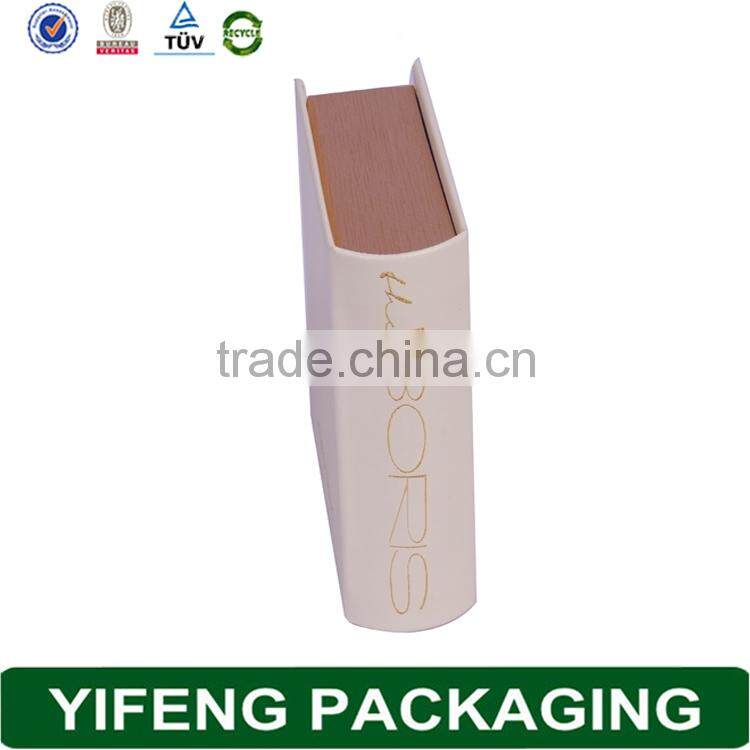 Cardboard paper decorative fake book shaped boxes wholesale