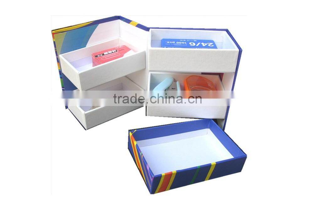 Low cost recyclable corrugated box packaging box/carton packaging box/jewelry packaging box