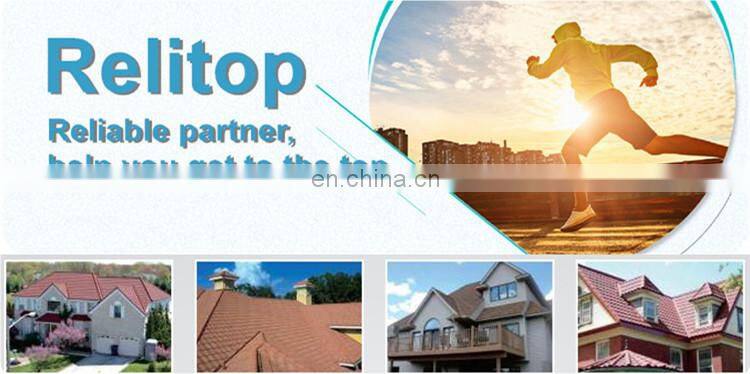 Roofing manufacturer stone coated metal roofing tile Sand coated metal roof tile price
