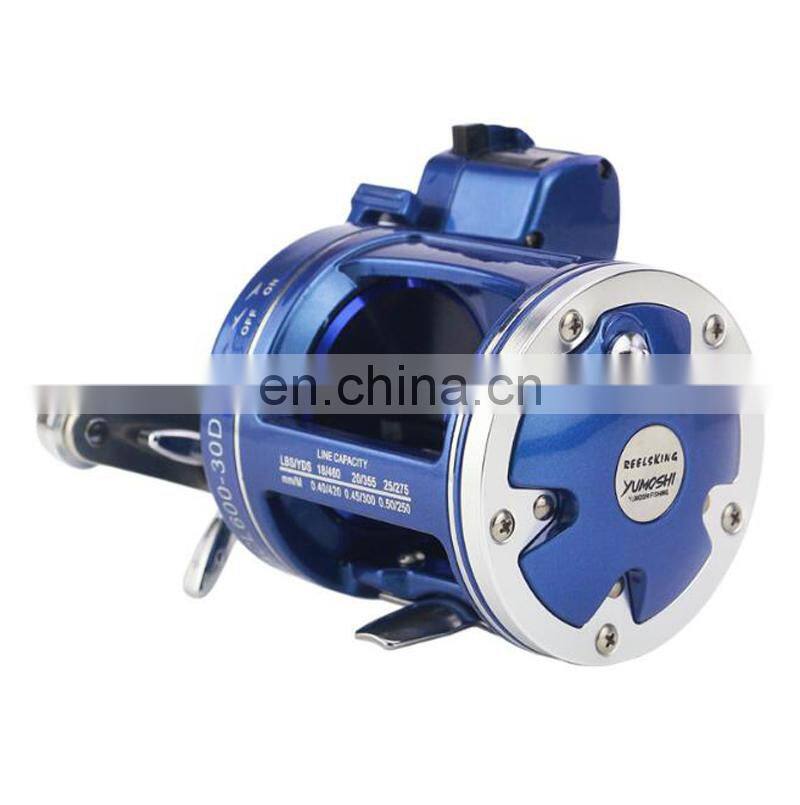 Amazon Hot Sale Cold Water Linecounter Trolling Reel Counter Catfish Casting Trolling Reel Fishing