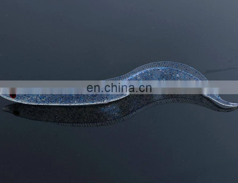 Pesca 150mm 3.5g Soft Fishing Bait 7 Colors Luminous Baits Lures Saltwater Ribbonfish Lures