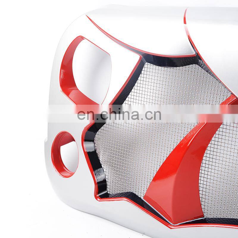 Maiker Grill Front Cover for Jeep Wrangler Rubicon Sahara Sport JK/JKU 2007-2018 Matte Black