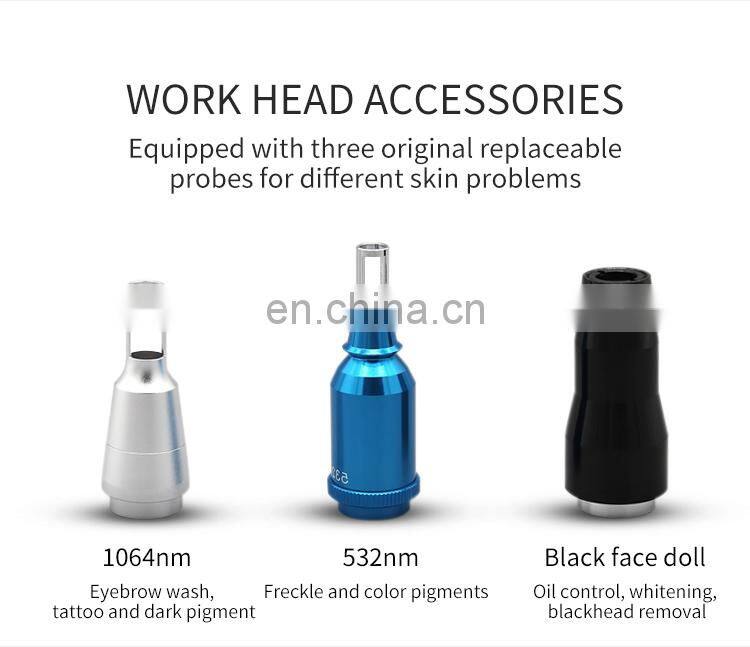 Factory ND Yag Laser Machine Professional Tattoo Removal Laser Instrument Eyebrow Pigment Removal Beauty Machine