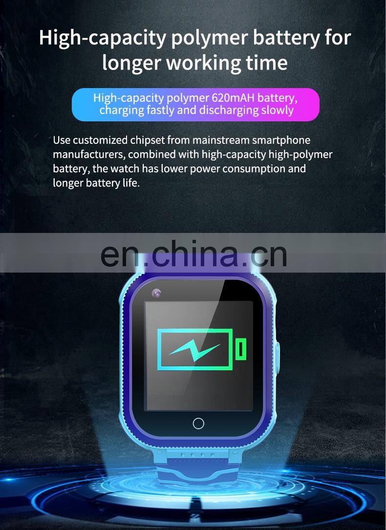 4G Kids Smart Watch T3, 2018 Hottest Gift For Kids in Xmas And New Year,Smart Watch With Touch Screen And Camera Use Nano Card