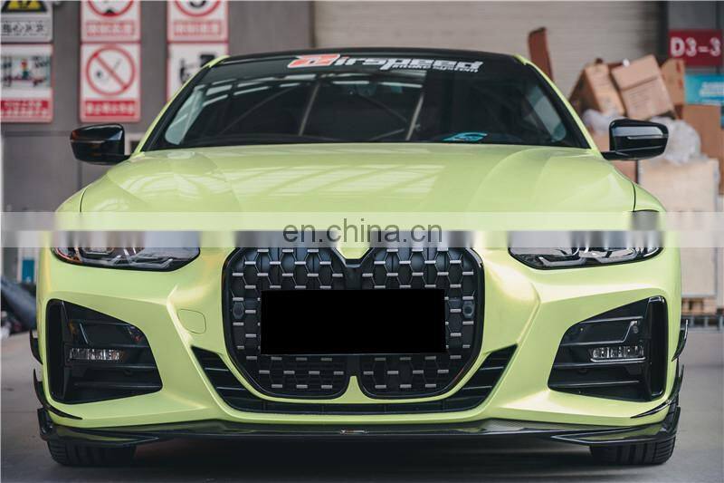 Runde Newest G22 For 2021 BMW 4 Series Carbon Fiber Front Lip 425i 430i Modified Dry Carbon Rear Lip