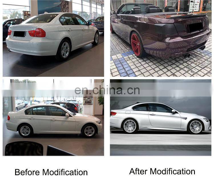 Runde 2021 Body Kit For BMW 3-Series E92 E93 Upgrade M3 Style Body Kits Front Car Bumpers Fog Lights Fenders Hoods