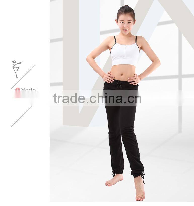 Women Leisure Drawstring Dance Pants (WE02003)