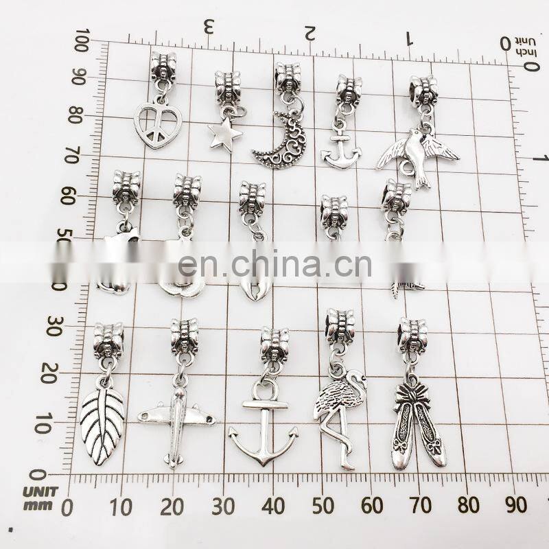 15pcs mixed Charm Handmade DIY Bracelet Pendant DIY Women Jewelry Making