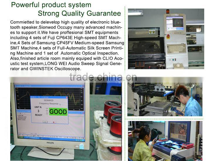 Touch Button wireless bluetooth speaker /dj speaker With TF card supported