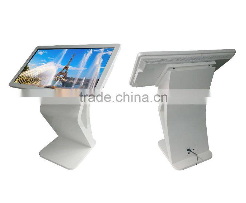 65inch floor stand lcd/LCD advertising player network connection equipment multi touch panel touch panel monitor