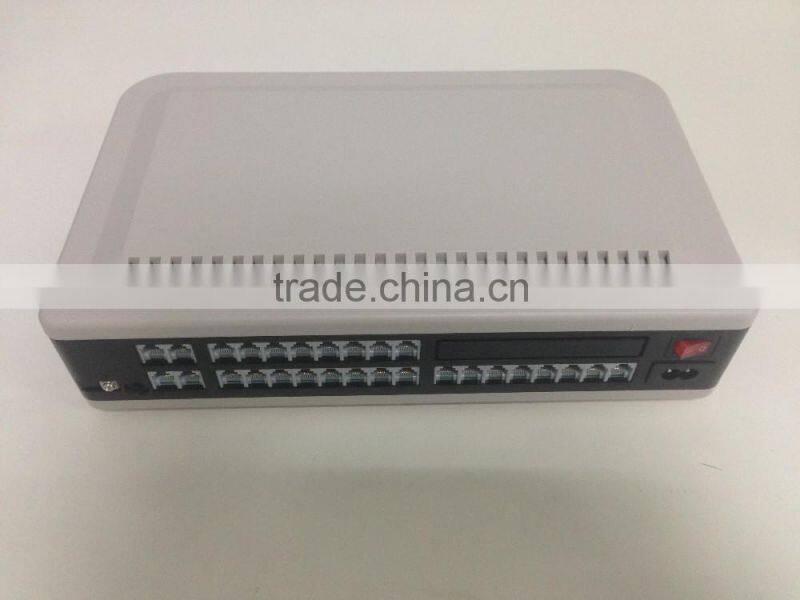 Small-capacity cesller video intercom system for 3-apartments