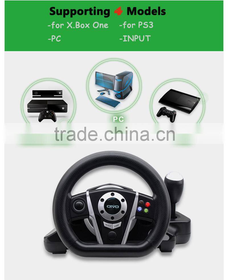 Wholesale racing wheel with vibration, vibration racing wheel, racing wheel for xbox one