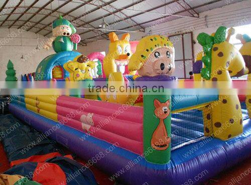 2015 new Mc Dull paradise 10x6m inflatale funcity high quality