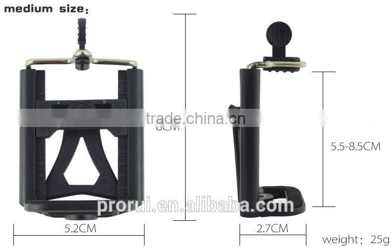 Universal Mobile Phone Holder Cable Clip, Camera Clip Bracket, Cell Phone Holder