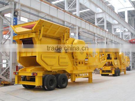 high profit low cost energy saving mobile crushing station
