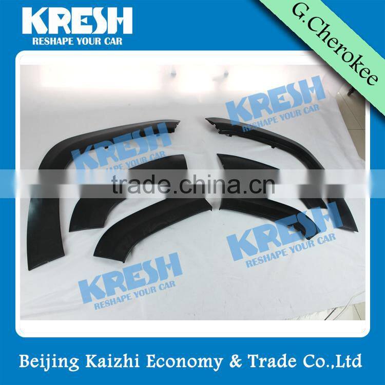NEW hot sell ABS KRESH Fender Flares for Grand Cherokee Summit and SRT8 4x4 SUV accessories from Kaizhi Manufacturer