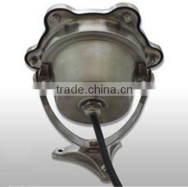 led water light projector 2012 DC24V/110-220V stainless steel led waterproof colorfull 6X1W OD150mm 600Im