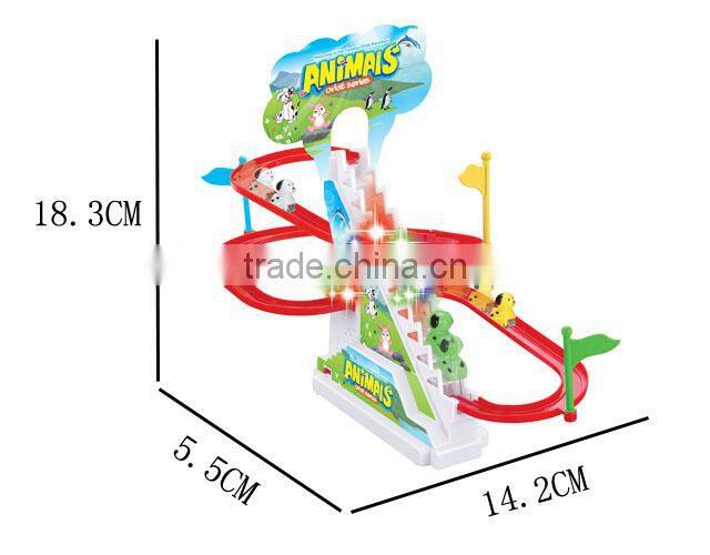 New design stairs track toy fast track toy magic track toy