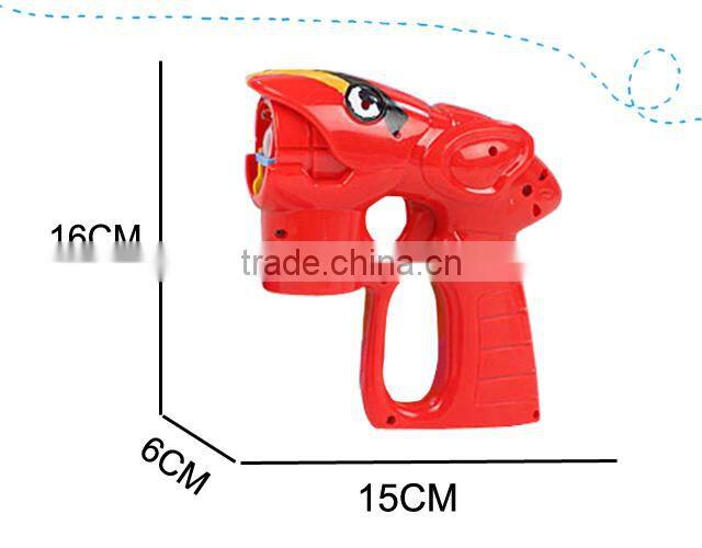 Bubble gun with musical and light toys gun for sale
