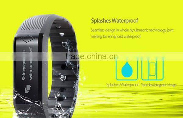 New Vidonn X6 caller ID & SMS skype facebook twitter notifications 15 days standby bluetooth 4.0 anti-lost smart bracelet