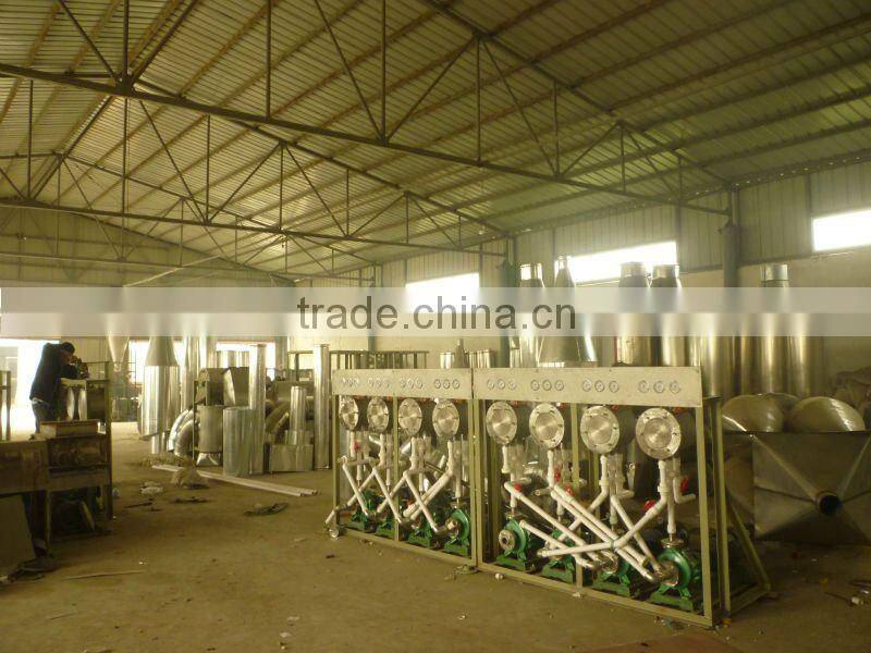 Responsible for the Installation and Technical Guidance yam cleaning and peeling machine