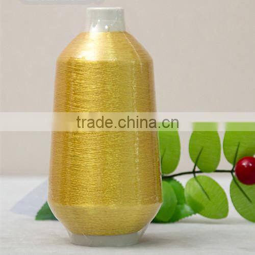 10 Years Professional Production Exprience Factory Made St type Fluorescent Gold Metallic Yarn