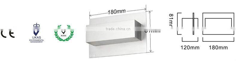 2015 Hot Sale CE and RoHS up down wall light saa
