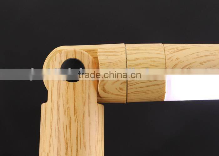 LED Wooden Task Light WJK-111 Modern design Wooden Curving Series table lamp