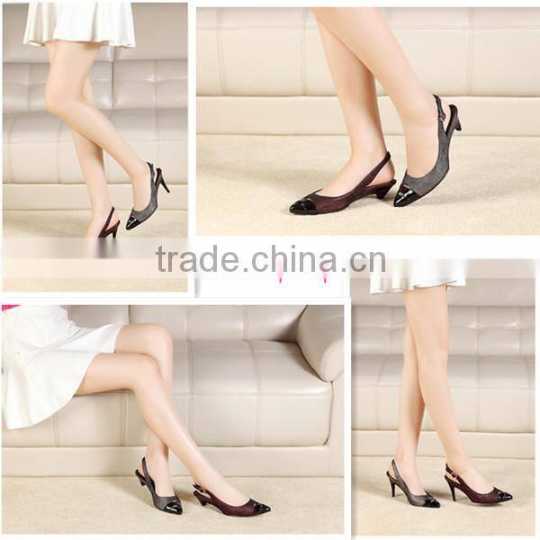 2016 New Arrival Detachable Heel Shoes, High Heel Shoes Dace Shoes, Changeable Heels Removable Heel Shoes
