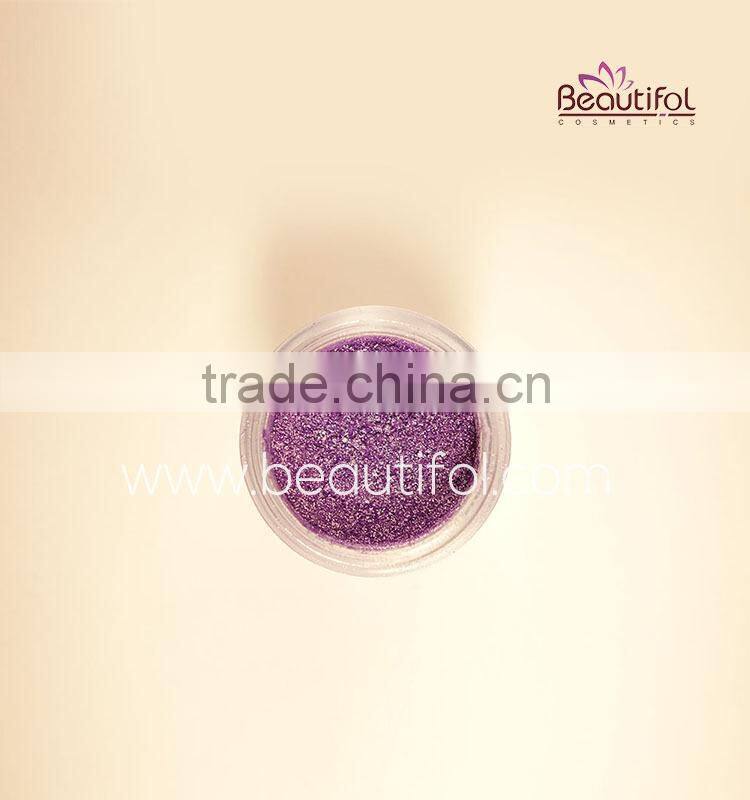 Wholesale neon shiny glitter, OEM factory cosmetics flash powder