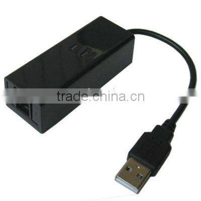 USB 2.0 fax model RJ11 56K V.92 / V.90 External Dial up Voice Fax Data Modem