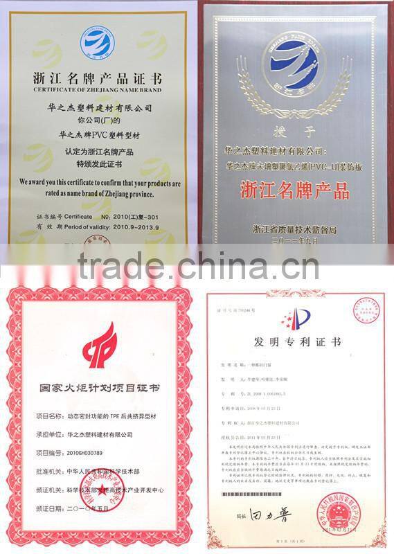 PVC profile for Screen Sash