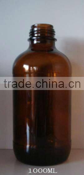 1000ml amber glass bottles