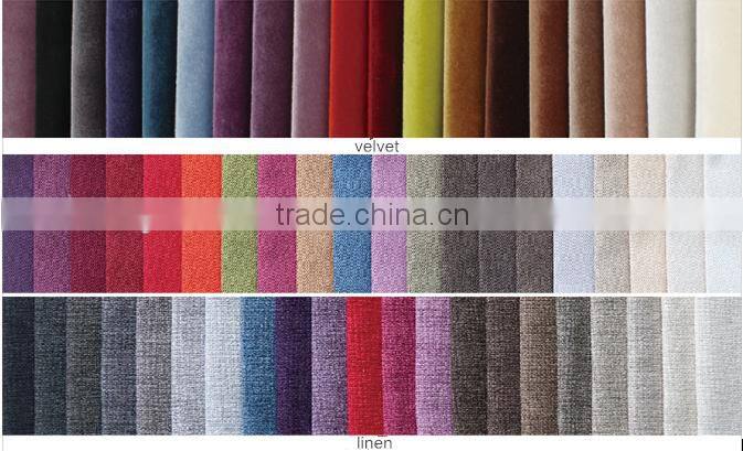 Antique linen fabric arm accent chair living room arm chair