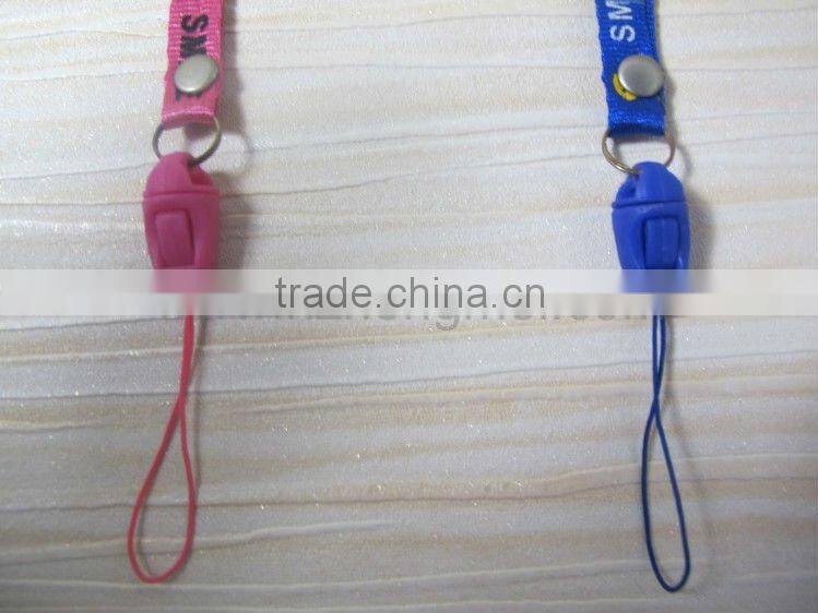 Polyester lanyard with smile