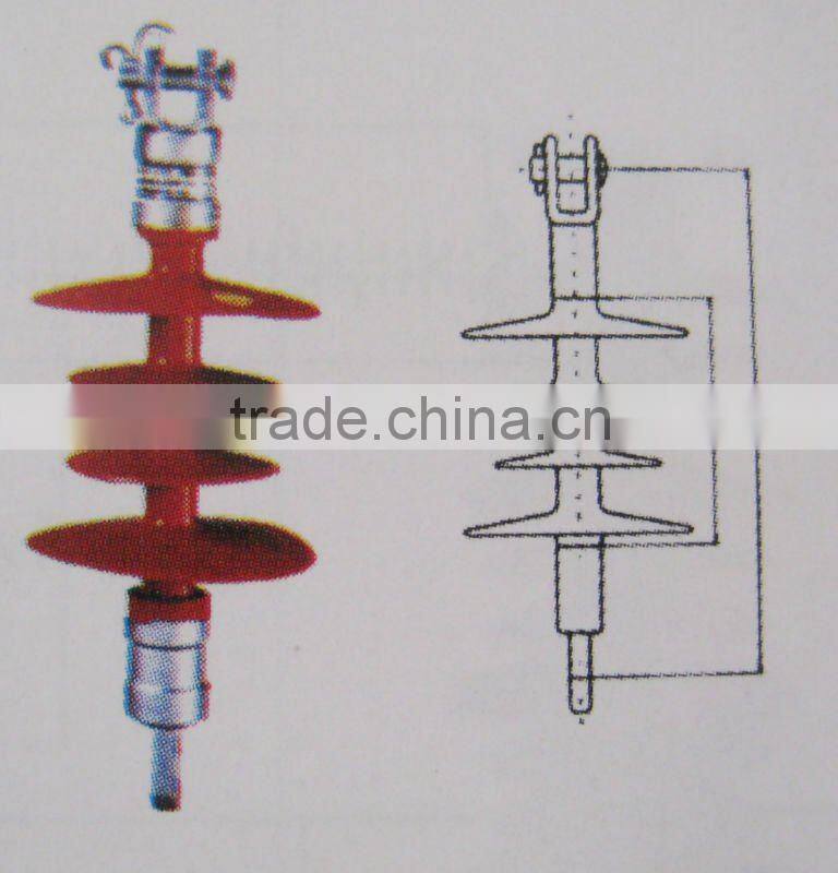 Silicone rubber rod composite insulator
