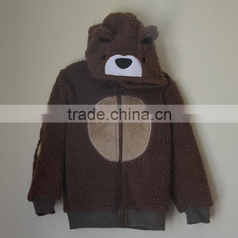 100% Cotton China supplier wholesale kids prnted bera animal clothes