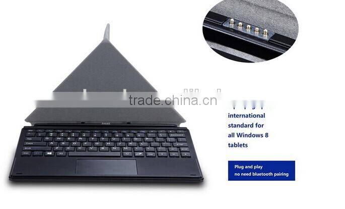Wireless Bluetooth Flexible Keyboard with Touchpad for MAC or Android