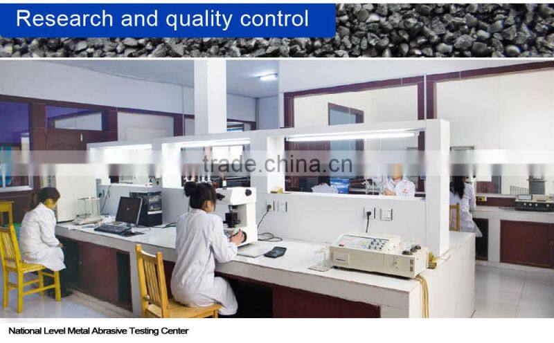 Steel Grit G120/0.2mm in abrasive for the bigest manufacturer of Kaitai