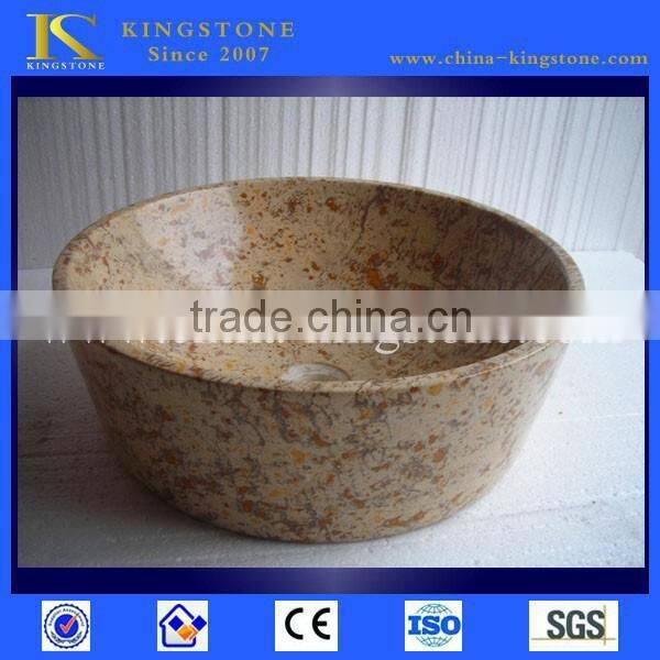 Popular natural limestone bathroom sink made in china Wholesaler Price