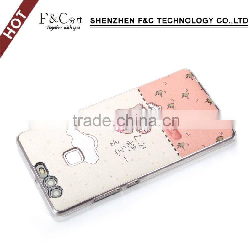 cell phone hard case for huawei p9 / customized back covers case / slim case