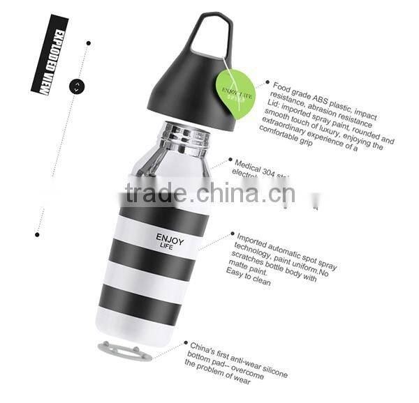 Unique Travel Stainless Steel Vacuum Bottle Thermos