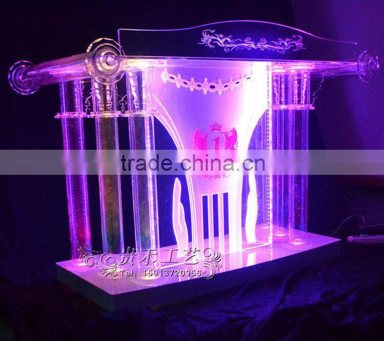 Alibaba manufacturer magnificent acrylic church pulpit